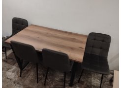 Стол Лота Лофт 140 25 мм юта / белый матовый фото покупателя 39