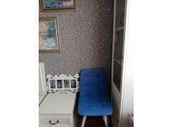 Стул на металлокаркасе Чилли горчичный / белый фото покупателя 77