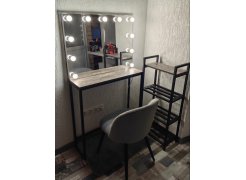 Стул на металлокаркасе Gabi 1 gray / black фото покупателя 293