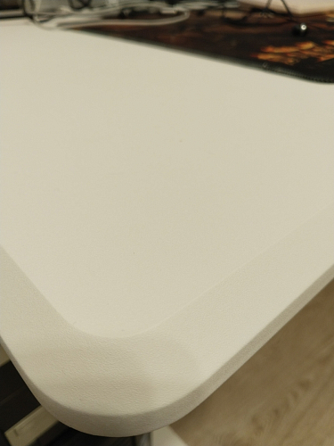 Компьютерный стол Маркос с механизмом подъема 120х75х75 черный / кантри орех фото покупателя 21