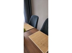 Деревянный стол Лота Лофт 120(160)х75 черный матовый / бетон светлый фото покупателя 433