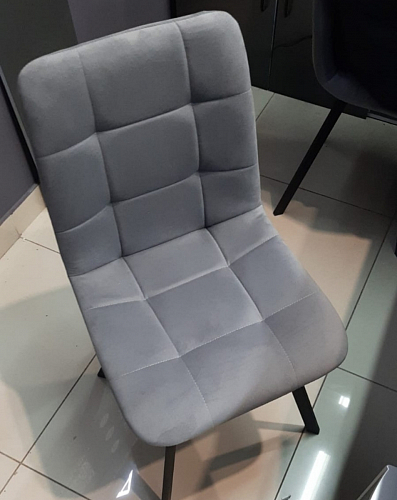 Комплект стульев Чилли 4 шт темно-серый / черный фото покупателя 478