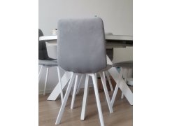 Стул на металлокаркасе Чилли светло-серый / черный фото покупателя 227