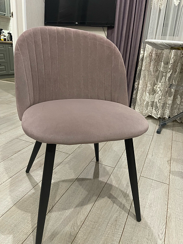 Стул на металлокаркасе Gabi 1 gray фото покупателя 79