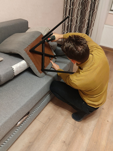 Стул Cindy Eames mod. 001 khaki / natural фото покупателя 34