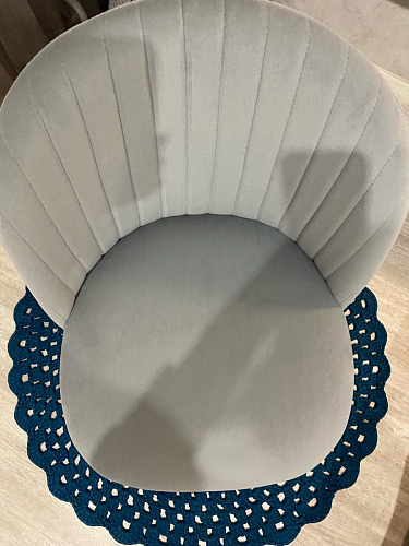 Стул на металлокаркасе Gabi green / black / silver фото покупателя 202