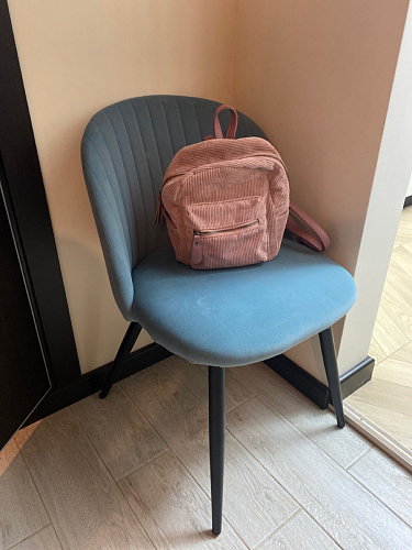 Стул на металлокаркасе Gabi latte / gold / black фото покупателя 909