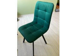 Стул на металлокаркасе Чилли светло-серый / черный фото покупателя 119