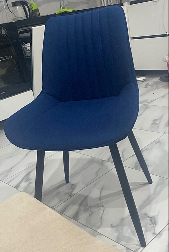 Комплект стульев Вейв 4 шт светло-серый / черный фото покупателя 253