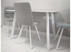 Стул на металлокаркасе Чилли розовый / черный каркас фото покупателя 80