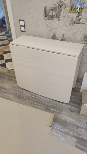 Стол обеденный раздвижной СтК7 венге фото покупателя 57