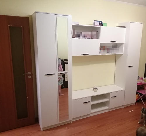 Готовая гостиная Бертелена белое дерево / белое дерево фото покупателя 25