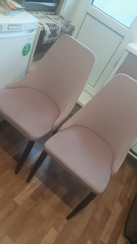 Стул на металлокаркасе Kora gray / black фото покупателя 433