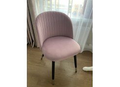 Стул на металлокаркасе Gabi 1 light purple / black фото покупателя 270