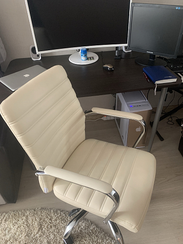 Компьютерное кресло Tongo бежевое фото покупателя 3