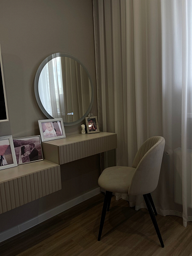 Стул на металлокаркасе Gabi latte / gold / black фото покупателя 795