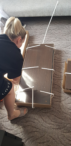 Комод Катрин 3 венге / дуб молочный фото покупателя 4