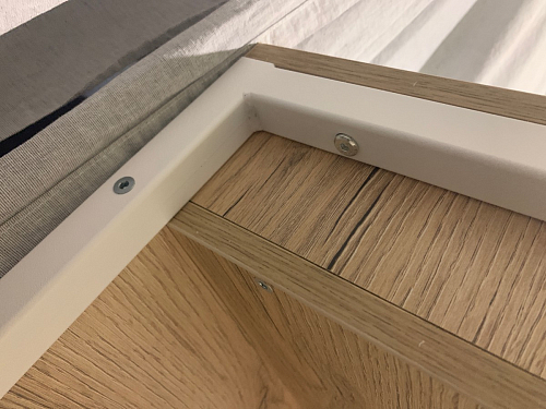 Письменный стол Леон Лофт черный матовый / дуб вотан фото покупателя 96