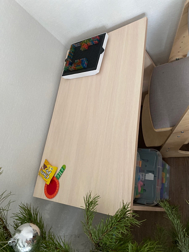 Стол письменный Kiwi белый  - Уцененный экземпляр фото покупателя 52