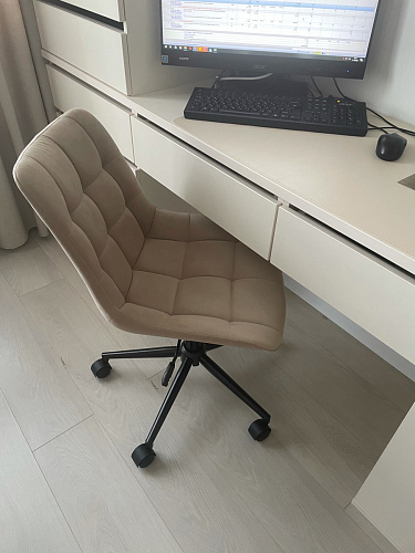 Компьютерное кресло Честер черный / зеленый фото покупателя 19