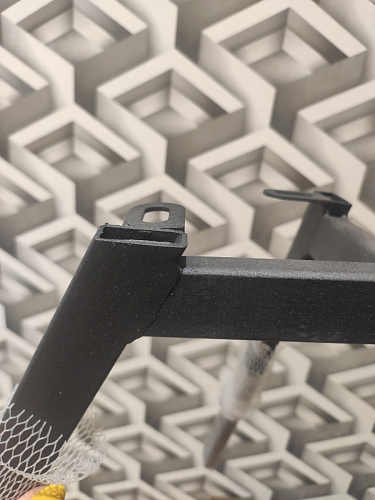 Стул на металлокаркасе Чилли К латте / белый фото покупателя 929