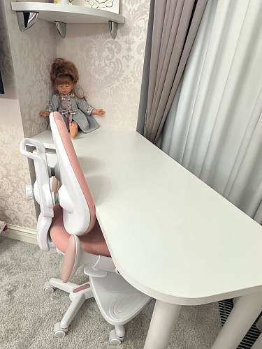 Компьютерное кресло Miracle голубое фото покупателя 8