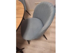 Стул на металлокаркасе Gabi 1 light purple / black фото покупателя 630