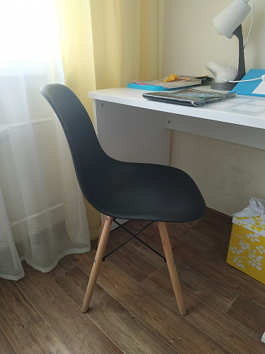 Пластиковый стул Eames PC-015 серый фото покупателя 504