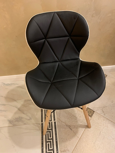 Деревянный стул PC-027 black / white фото покупателя 10