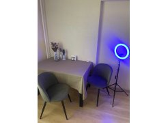 Стул на металлокаркасе Gabi gray / black фото покупателя 359