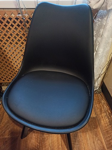 Стул Bonuss blue / wooden legs фото покупателя 8