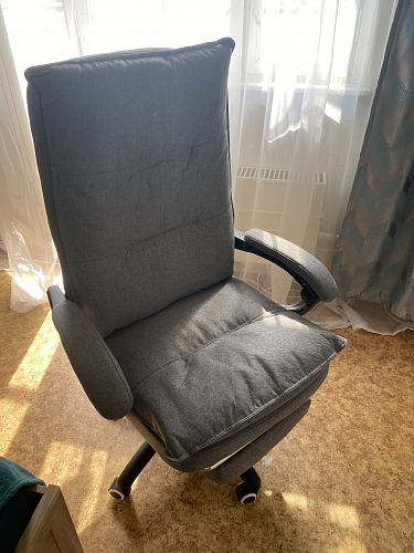 Компьютерное кресло Rapid серое фото покупателя 180