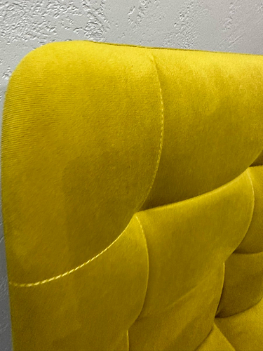 Стул на металлокаркасе Чилли К светло-серый велюр / черный каркас фото покупателя 439