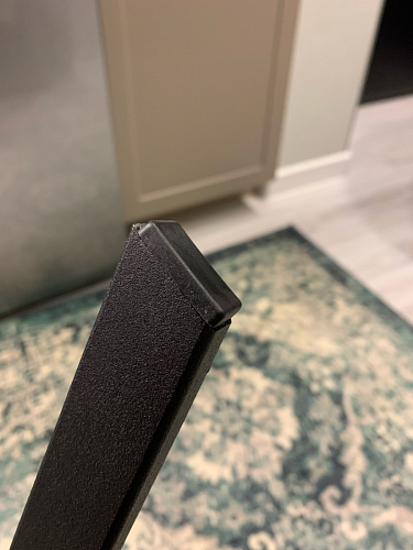 Стул на металлокаркасе Чилли синяя ткань / белый фото покупателя 1491