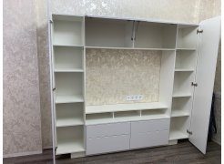 Готовая гостиная Румба белый / белый глянец  - Уцененный экземпляр фото покупателя 39