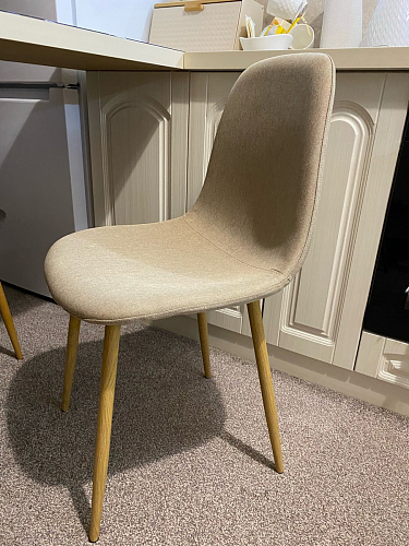 Стул на металлокаркасе Lilu 05 gray / white фото покупателя 9