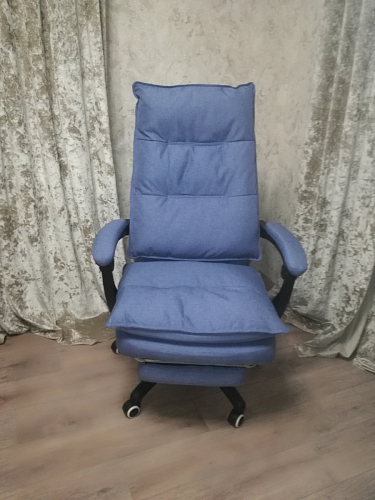 Компьютерное кресло Rapid голубое фото покупателя 154