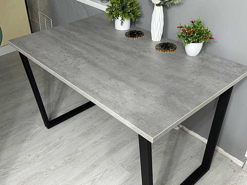 Деревянный стол Лота Лофт 120х75 белый матовый / дуб крафт золотой фото покупателя 156