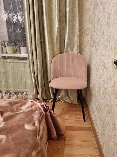 Стул на металлокаркасе Gabi latte / gold / black фото покупателя 30