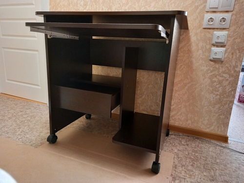 Компьютерный стол КСТ-10.1 Венге  - Уцененный экземпляр фото покупателя 7