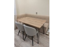 Стул на металлокаркасе Gabi 1 gray / black фото покупателя 176