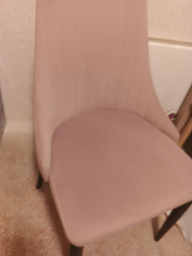 Стул на металлокаркасе Kora green / black фото покупателя 188