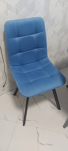 Стул на металлокаркасе Чилли зеленый / черный фото покупателя 1217