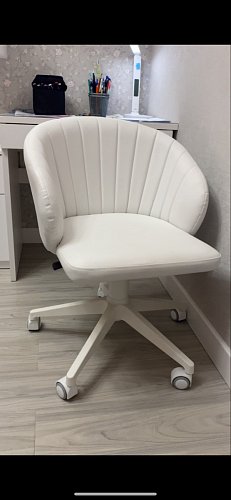 Компьютерное кресло Пард confetti silver серый / черный фото покупателя 200