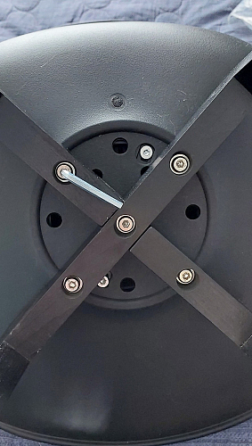 Деревянный стул Bonuss темно-серый / черное сидение / черный фото покупателя 34