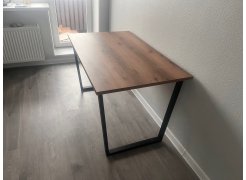 Стол Лота Лофт 140 25 мм юта / белый матовый фото покупателя 534