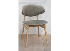 Деревянный стул Calipso blue / wood из шоурума 1