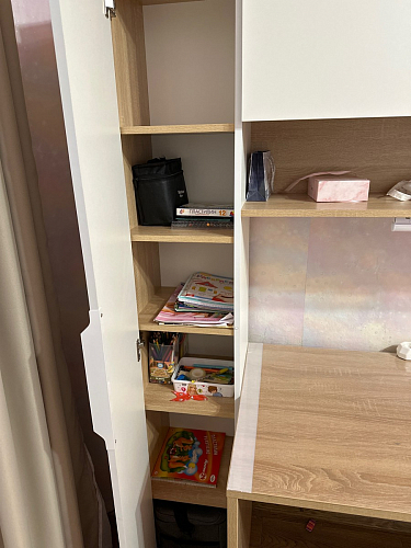 Компьютерный стол Комфорт 12.95 N дуб сонома / темно-серый фото покупателя 27