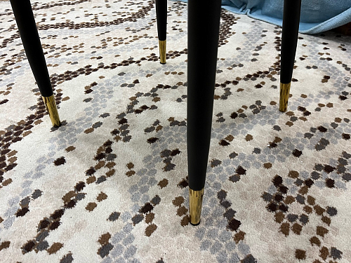 Стул на металлокаркасе Seda 1 green / gold / black фото покупателя 44