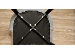 Стул на металлокаркасе Kora white фото покупателя 135